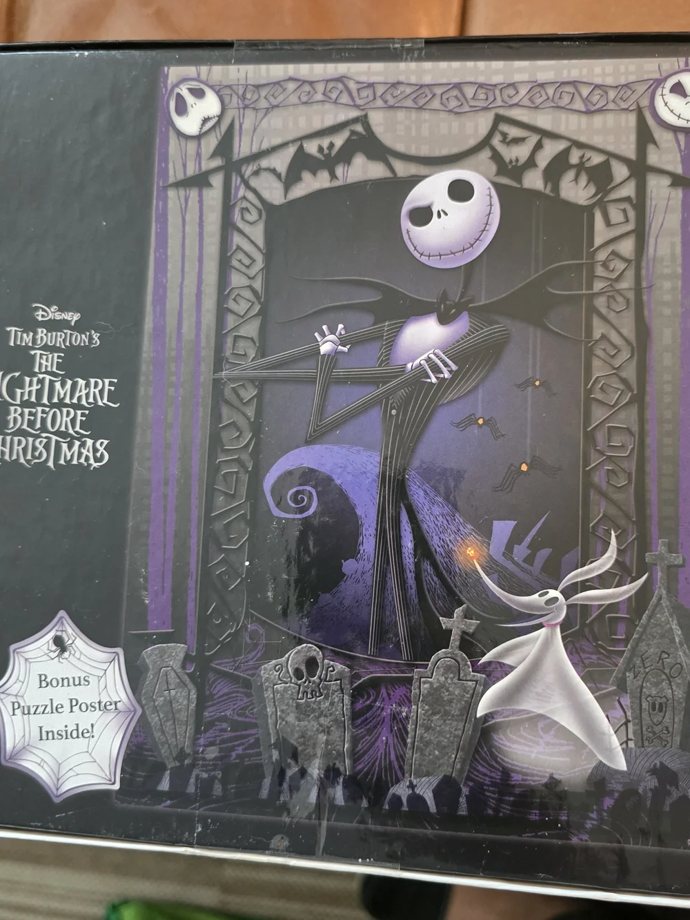 2 Disney Tim Burton's Nightmare Before Christmas 300 Piece Puzzle Bundle Posters